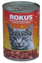 Κονσέρβες γάτας ROCUS κουνέλι