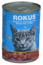 Κονσέρβες γάτας ROCUS ψάρι