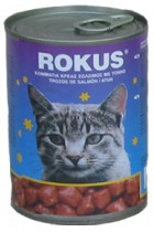 Κονσέρβες γάτας ROCUS σολωμός