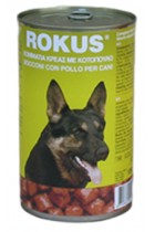 Κονσέρβες σκύλου ROKUS κοτόπουλο