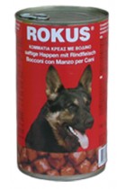 Κονσέρβες σκύλου ROKUS μοσχάρι