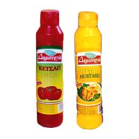 Κέτσαπ ΔΗΜΙΟΥΡΓΙΑ 500gr - Μουστάρδα ΔΗΜΙΟΥΡΓΙΑ 500gr